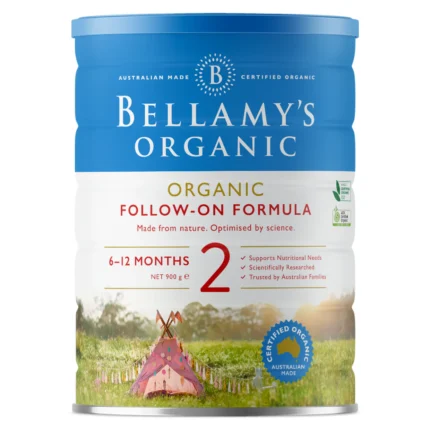 Bellamy’s Organic Follow On Formula Step 2 900g